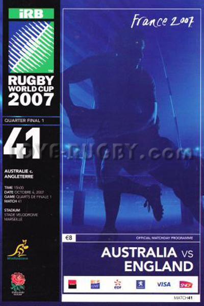 Australia England 2007 memorabilia