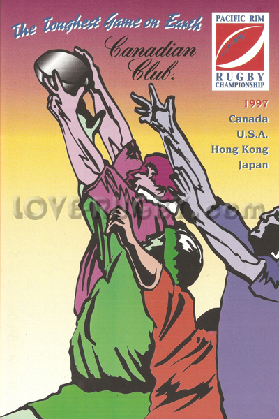 1997 Canada v Japan  Rugby Programme