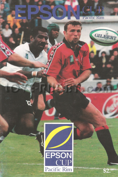 2000 Canada v Japan  Rugby Programme