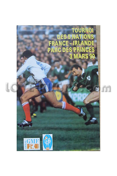 France Ireland 1990 memorabilia