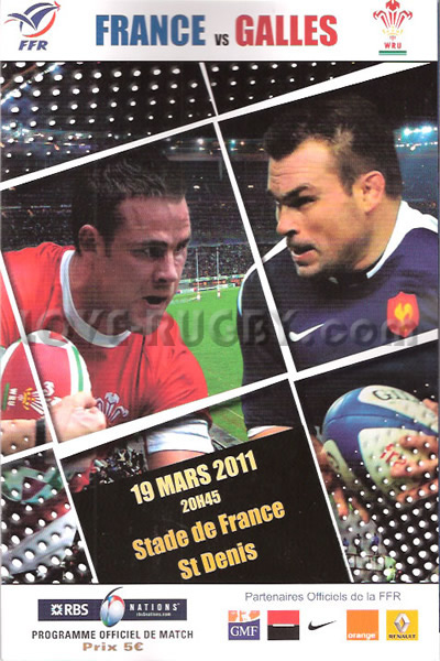 France Wales 2011 memorabilia