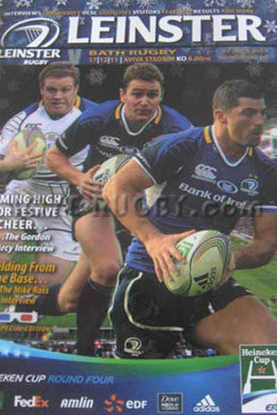 2011 Leinster v Bath  Rugby Programme