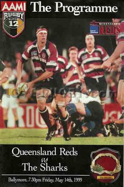 1999 Queensland v Natal  Rugby Programme