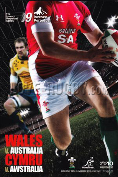 Wales Australia 2009 memorabilia