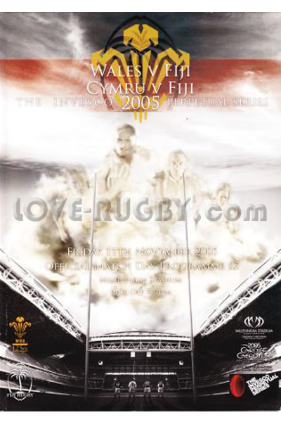 Wales Fiji 2005 memorabilia