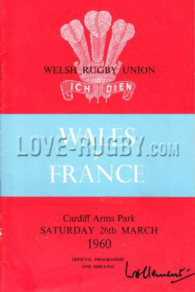 Wales France 1960 memorabilia