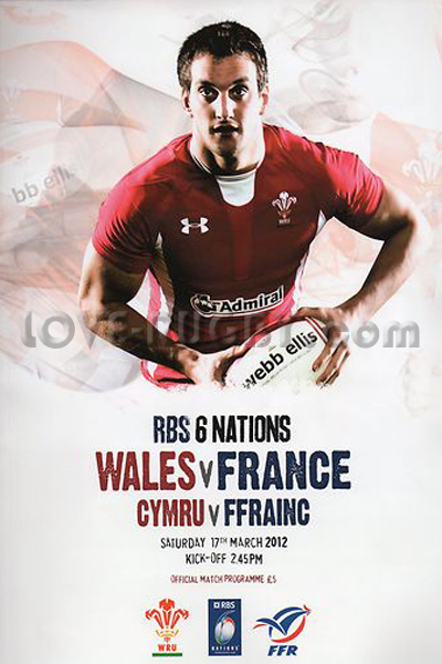 Wales France 2012 memorabilia