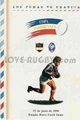 Argentina v France 1996 rugby  Programme