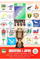 Argentina v Japan 1999 rugby  Programmes