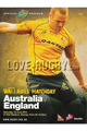 Australia v England 2010 rugby  Programmes