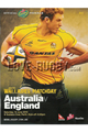 Australia v England 2010 rugby  Programme