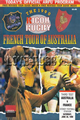 Australia v France 1990 rugby  Programme