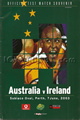 Australia v Ireland 2003 rugby  Programme