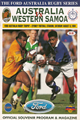 Australia v Samoa 1994 rugby  Programmes