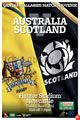 Australia v Scotland 2012 rugby  Programme