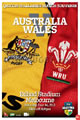 Australia v Wales 2012 rugby  Programme