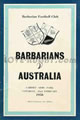 Barbarians v Australia 1958 rugby  Programme