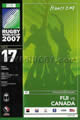 Canada v Fiji 2007 rugby  Programme