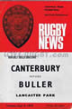 Canterbury Buller 1970 memorabilia