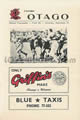 Canterbury v Otago 1954 rugby  Programme