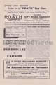 Cardiff v Barbarians 1952 rugby  Programme