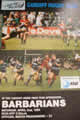 Cardiff v Barbarians 1994 rugby  Programme