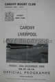 Cardiff Liverpool 1969 memorabilia