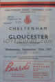 Cheltenham Gloucester 1957 memorabilia