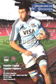 England v Argentina 2009 rugby  Programme