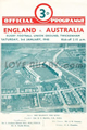England Australia 1948 memorabilia
