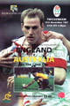 England v Australia 1997 rugby  Programme
