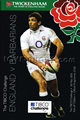 England v Barbarians 2005 rugby  Programme