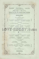 England v Ireland 1910 rugby  Programmes