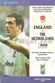 England v Netherlands 1998 rugby  Programmes