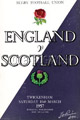 England v Scotland 1957 rugby  Programme