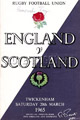 England v Scotland 1965 rugby  Programme