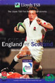 England v Scotland 1999 rugby  Programme