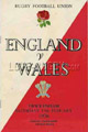 England v Wales 1976 rugby  Programmes