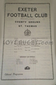 Exeter Cheltenham 1971 memorabilia