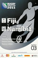 Fiji v Namibia 2011 rugby  Programmes