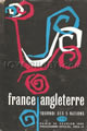 France v England 1968 rugby  Programme