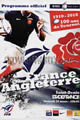 France v England 2010 rugby  Programmes