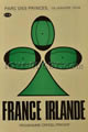 France v Ireland 1974 rugby  Programmes