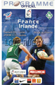 France v Ireland 2008 rugby  Programmes