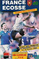 France v Scotland 1995 rugby  Programme