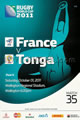 France v Tonga 2011 rugby  