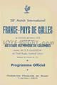 France v Wales 1953 rugby  Programmes