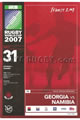 Georgia v Namibia 2007 rugby  Programmes