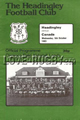 Headingley Canada 1983 memorabilia