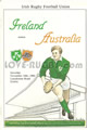 Ireland v Australia 1984 rugby  